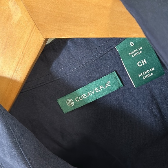 Cubavera small blue button down shirt - Picture 6 of 13